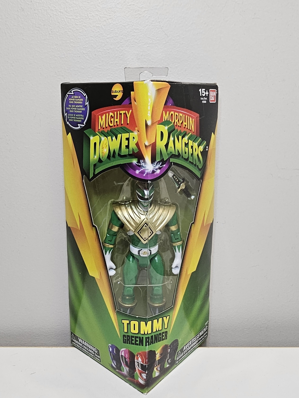 Mighty Morphin Power Rangers Tommy Green Ranger Action Figure - Green